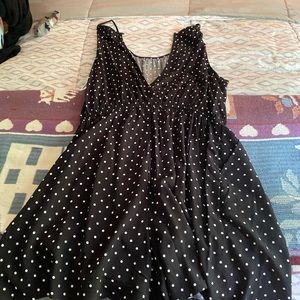 Old navy polka dot romper Size L NWT
